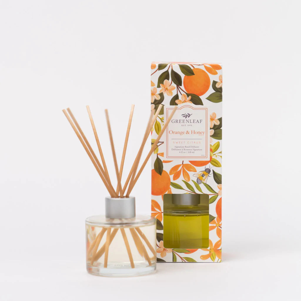 Greenleaf Reed Diffuser Refills - 8.5 oz - Orange and Honey