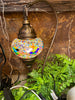 5 Inch Mosaic Hanging Lamp - H