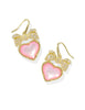 Haisley Heart- Drop Earring Gold Blush MOP