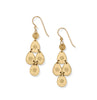 Palm Canyon Small Teardrop Gold French Wire Earring