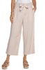 Pleated Crop Trouser