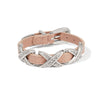 Pink Sand Kriss Kross Etched Bandit Bracelet