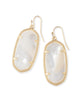 Elle Earring - Gold Ivory MOP