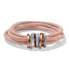 Neptune’s Rings 2-Tone Bracelet - Pink Sand