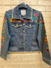 John Mark Embroidered Denim Jacket