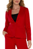 Fitted Blazer - Tango Red