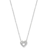 Enchanting Heart Silver Necklace