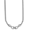 Interlok Infinity Collar Necklace