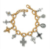 Heavenly Cross Charm Bracelet