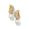 Trust Your Journey Pearl Drop Earring