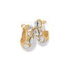 Trust Your Journey Gold Hoop Earrings