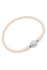 Bali Freshwater Pearl Silicone Bracelet - Ivory