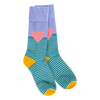 Ice Blue Multi Sock