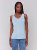 Blue Lurex Tank