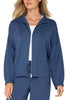 Funnel Neck Jacket - Prussian Blue