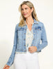 Crochet Stitch Denim Jacket