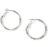 Small Charm Hoop Earrings