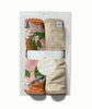 Orange Blossoms Burp Cloths