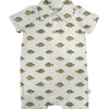 Lake Fish Polo Shortall