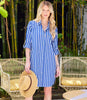 Roll Tab Shirt Dress