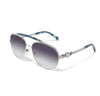 Contempo Medallion Aviator Sunglasses