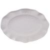 Perlette Cream Oval Platter