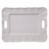 Perlette Cream Rectangular Tray