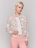 Tropical Floral Linen Jacket