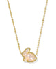 Bunny Short Pendant Gold