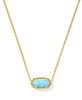 Elisa - Gold Teal Opal