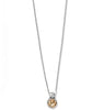 Meridian Aurora Petite Gold & Silver Crystal Necklace