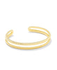 Layne Gold Cuff Bracelet