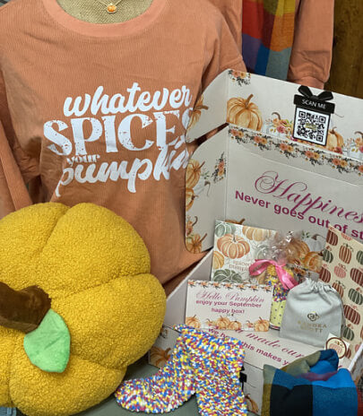 Vickie’s Gifts fall happy box