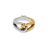 Interlok Curve Two-Tone Ring