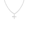 She’s A Classic Cross Necklace - Silver