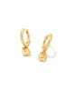 Jess Lock Huggie Earring - Gold